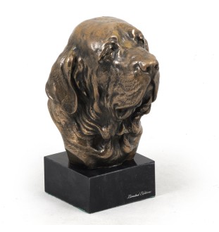 Fila Brasileiro głowa na kamieniu Art-Dog